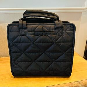 Marc New York Black Quilted Hand Tote Bag